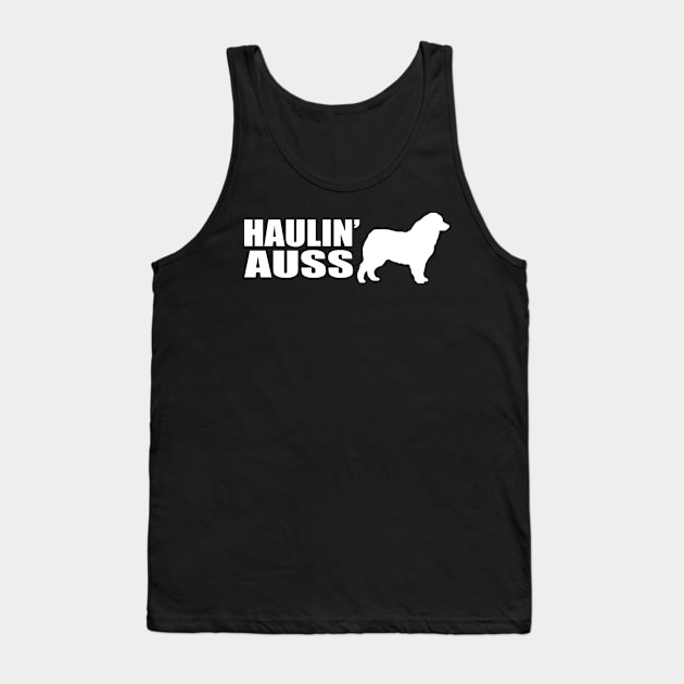 HAULIN' AUSS  (WHITE) Tank Top by danchampagne